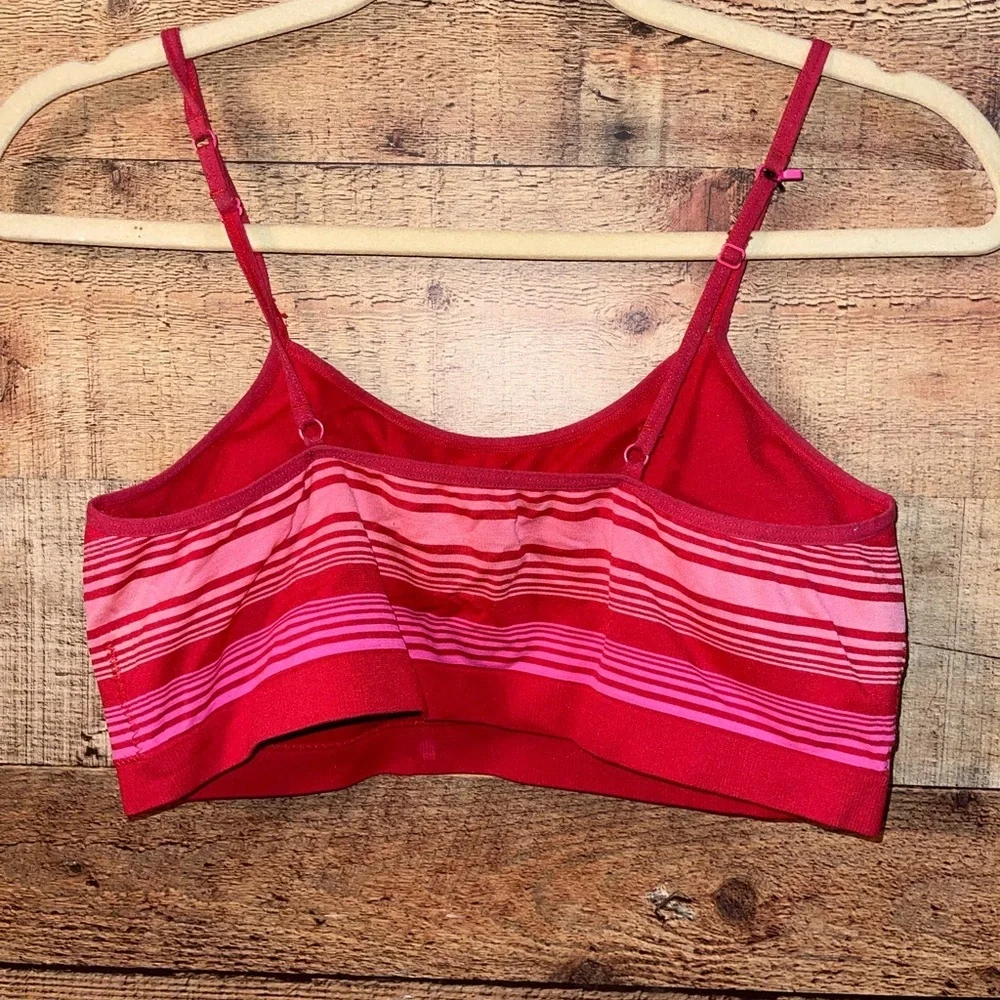 Striped Sports Bra